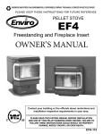 Enviro EF4i Owner`s manual
