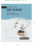Silvercrest Clip-On Sport-Clip 1000 User manual