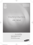 Samsung WF0852Y8S User manual