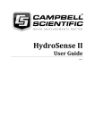 Campbell HydroSense II User guide