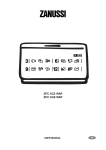 Zanussi ZFC 310 User manual