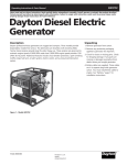 Dayton 4W315C Operating instructions