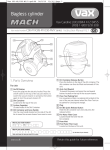 Vax C89-M1 Instruction manual