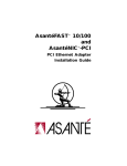 Asante Asant'eFAST 10 Installation guide