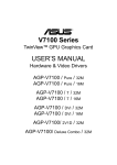 Asus V7100 User`s manual