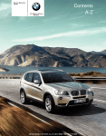 BMW X3 xDrive28i Owner`s manual