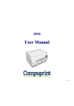 CPG SP40 User manual