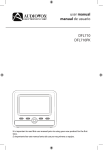 Audiovox DFL710 User manual