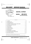 Sharp AR-5316 Specifications