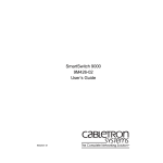 Cabletron Systems 9C214-3 User`s guide