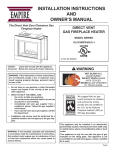 Empire DLCX36SP93P-1 Owner`s manual