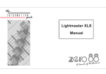 Lightmaster XLS Manual
