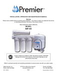 Watts Premier WP-4V Specifications