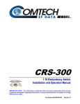 Comtech EF Data CDM-700 Product specifications