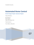 Residential Control Systems TR16 Specifications