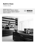 Bosch HBL55 Installation manual