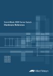 Allied Telesis SWITCHBLADE 4000 Specifications