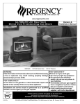 Regency ULTIMATE U37-LP1 Installation manual