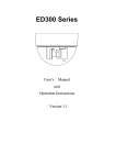 EverFocus ED300 Series User`s manual