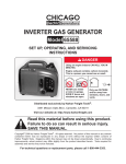 Chicago Electric 65588 Specifications