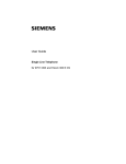 Siemens 9751 CBX User guide
