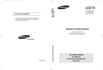 Samsung LW15E33C Specifications