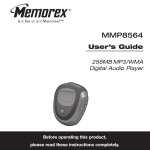 Memorex 8564 User`s guide