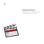 Apple Final Cut Pro 6 Specifications