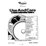 Whirlpool RF356BXD Specifications