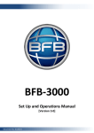 Amazon BFB-3000 Specifications