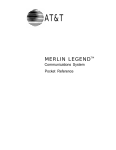 AT&T Merlin Legend BIS22 Specifications