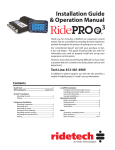 R-Tech I-CUT100P Installation guide