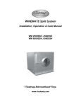 Vinotemp WM-2500CD Owner`s manual