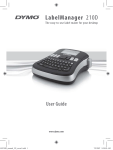 Dymo LabelManager 210D User guide
