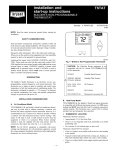 Bryant 349MAV Instruction manual