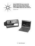 Agilent Technologies N4010A Specifications