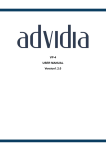 advidia VP-4 User manual