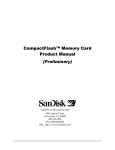 SanDisk SDDR-01 - ImageMate External Parallel CompactFlash Card Reader Product manual