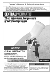 Central Pneumatic 47016 67181 Owner`s manual