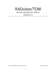 RAD Data comm Optimux-34 System information