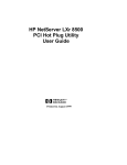 HP NetServer LXr 8500 User guide