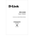 D-Link 3250TG - Switch User`s guide