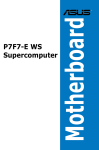 Asus P7F7-E WS SUPERCOMPUTER Specifications
