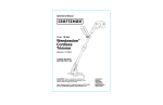 Craftsman 172.74815 Operator`s manual