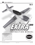 COX SO-300 Instruction manual