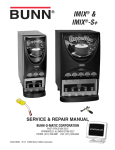 Bunn iMIX-5S+A Repair manual