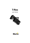 Martin DMX Switch Pack User manual