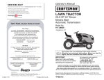 Craftsman 917.28858 Operator`s manual