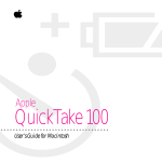 Apple QuickTake 200 Camera User`s guide