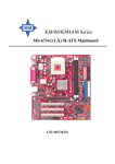 MSI 3200 Master Series MS-9656 Instruction manual